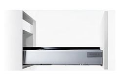 Bộ ray hộp Hafele 552.03.781 ALTO INNER H84x300 trắng