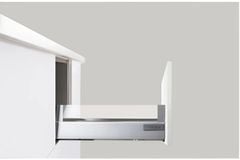 Ray hộp Hafele 552.03.791 ALTO thành kính H199xD300mm trắng