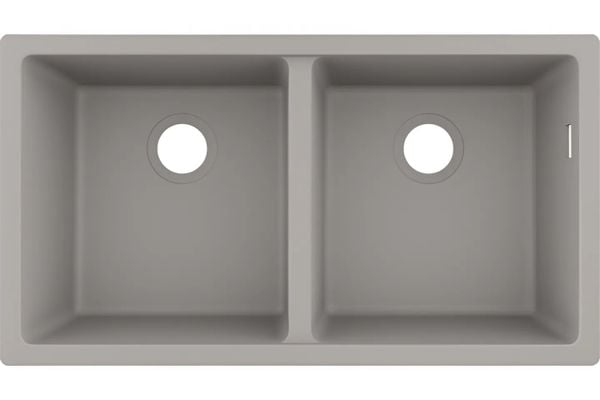Chậu rửa chén Hansgrohe S51 2 ngăn 370/370 43434380