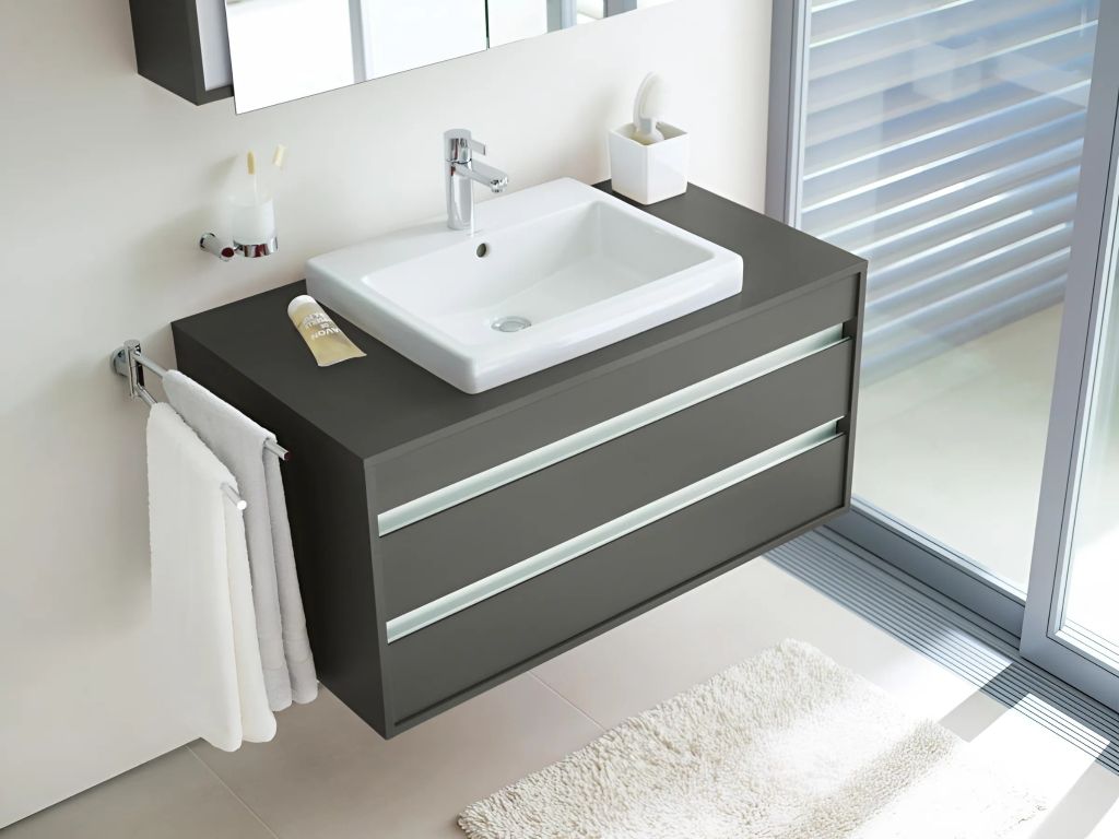 Chậu lavabo dương vành Duravit VERO 0315550000