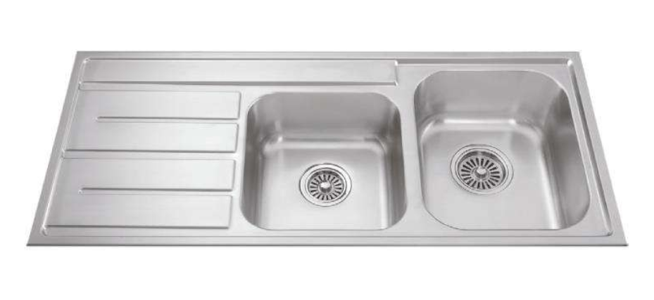 Chậu rửa chén Malloca MS 1027L NEW sơ đồ