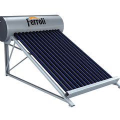 Bình năng lượng mặt trời Ferroli dạng ống 160L, 12 ống