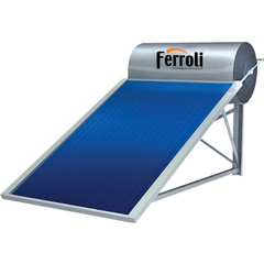 Bình năng lượng mặt trời Ferroli dạng tấm 120L, 1 tấm