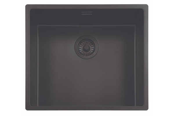 Chậu rửa chén Reginox R34262 New York 1 hộc màu đen Inox