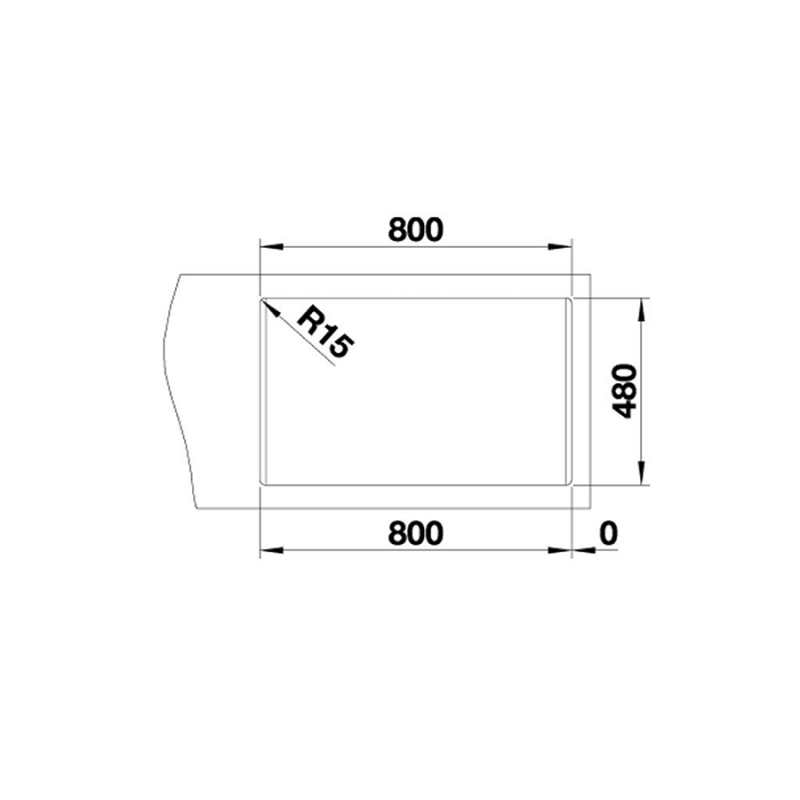 Chậu rửa chén Blanco - LEMIS XL 8-IF 570.27.189