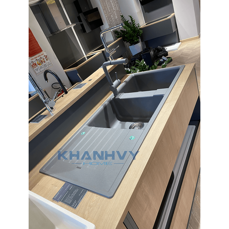 Chậu đá Blanco Blancozia 8S - MÀU XÁM 565.76.959