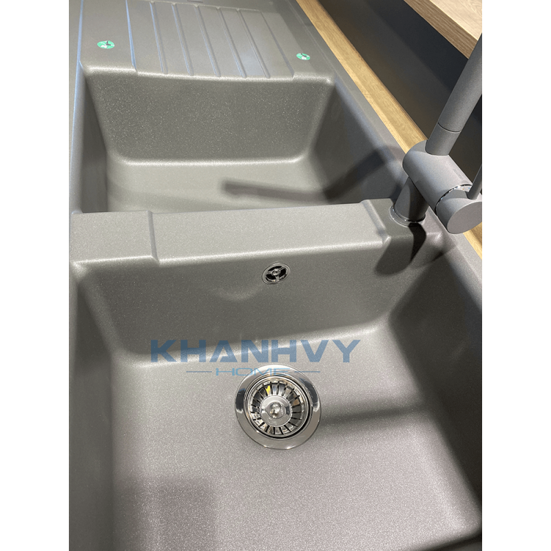 Chậu đá Blanco Blancozia 8S - MÀU XÁM 565.76.959