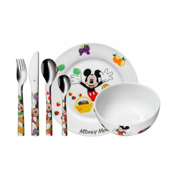 Bộ dao nĩa trẻ em WMF MICKEY MOUSE 6PC CHILDS SET 1282959964