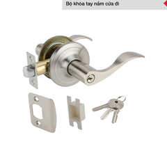 Bộ khóa tay nắm cửa đi Hafele 489.10.194