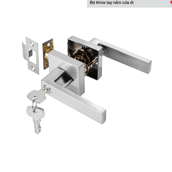 Bộ khóa tay nắm cửa đi Hafele 499.63.972