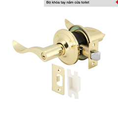 Bộ khóa tay nắm cửa toilet Hafele 489.10.199