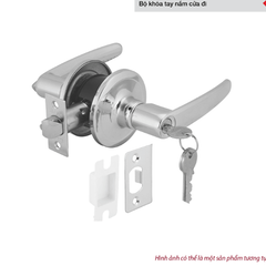Bộ khóa tay nắm gạt cửa đi Hafele 489.10.186