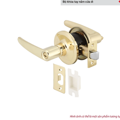 Bộ khóa tay nắm gạt cửa đi Hafele 489.10.187