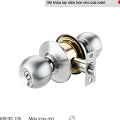 Bộ khóa tay nắm tròn cho cửa toilet Hafele 489.93.135
