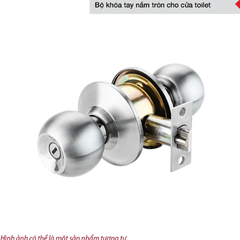 Bộ khóa tay nắm tròn cho cửa toilet Hafele-Loại lớn 911.64.258