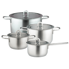Bộ nồi bếp từ, 3 nồi và 1 nồi tay cầm Hafele 531.08.000