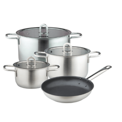 Bộ nồi & chảo bếp từ, 3 nồi và 1 chảo Hafele 531.08.001