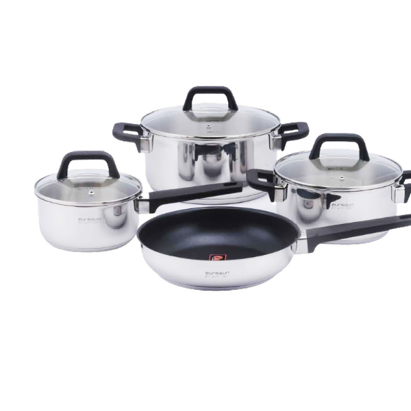 Bộ nồi chảo cao cấp EUROSUN MC1609 - Eva