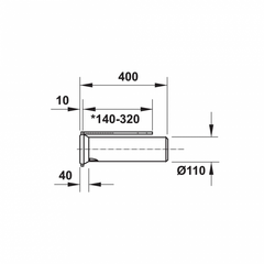 Bộ nối chuyển đổi đường xả đa năng Duravit 588.45.983