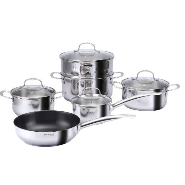 Bộ nồi inox Eurosun MC1608-Passion