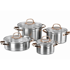 Bộ nồi Inox Korkmaz Rosanna A1040 8món