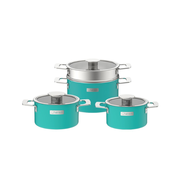 Bộ nồi Inox liền khối Elmich Hera EL-8132