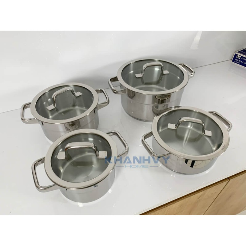 Bộ nồi WMF Compact Cuisine 4PC Cookware Set 0790046380