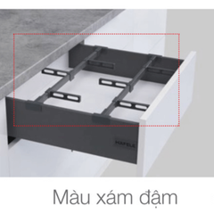Bộ phụ kiện chia hộc tủ cho ray hộp Hafele 900mm 552.55.315