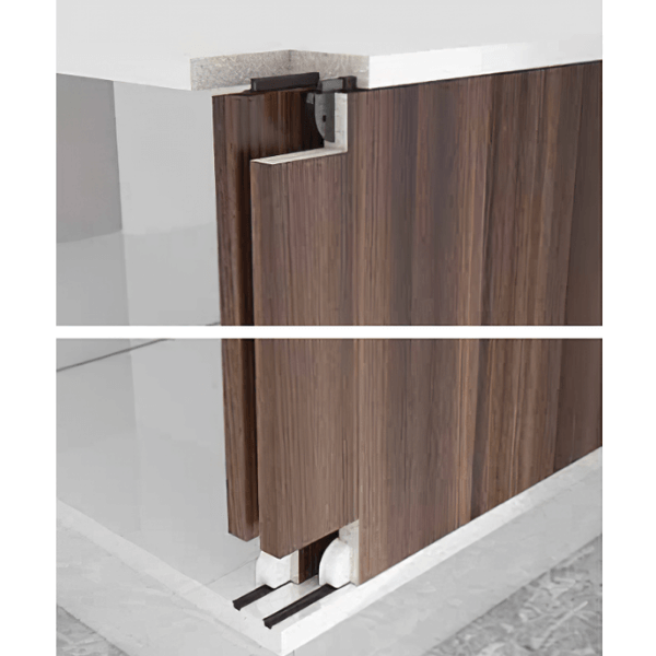 Bộ phụ kiện cửa trượt 2 cánh 25kg Hafele 494.00.120