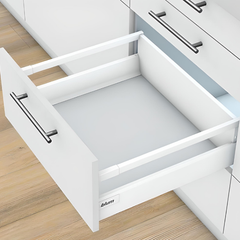 Bộ ray hộp Blum ANTARO X2 30kg màu đen 550.85.365