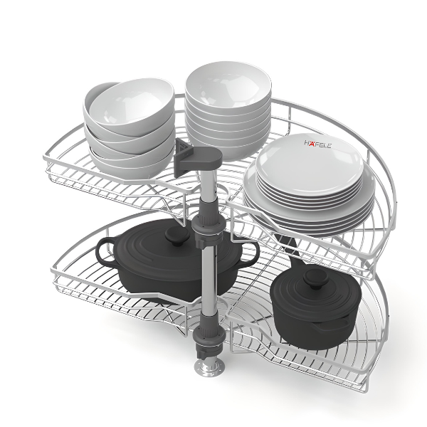 Bộ rổ góc xoay 180° Hafele KOSMO MEZZO 548.37.001