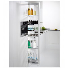 Bộ rổ kéo 5 tầng 15cm, cao 2m, rộng 150mm Hafele 546.27.310
