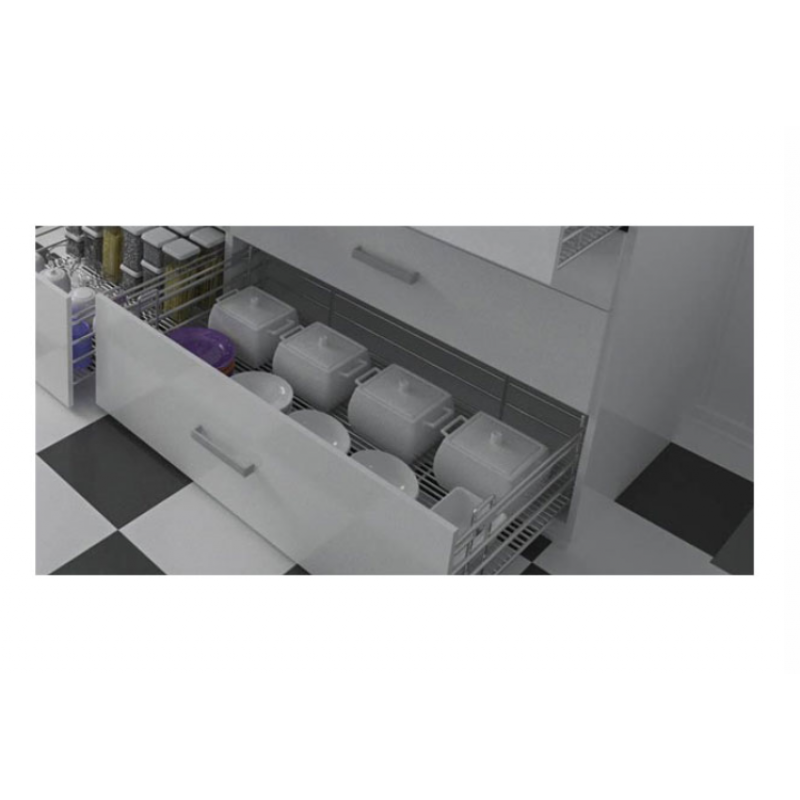 Bộ rổ kéo để chén đĩa 900mm Häfele 549.17.239
