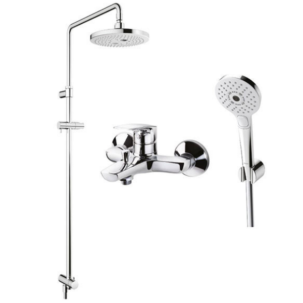 Bộ sen cây nóng lạnh TOTO TBW01002B1/TVSM107CRR/TBW01010A