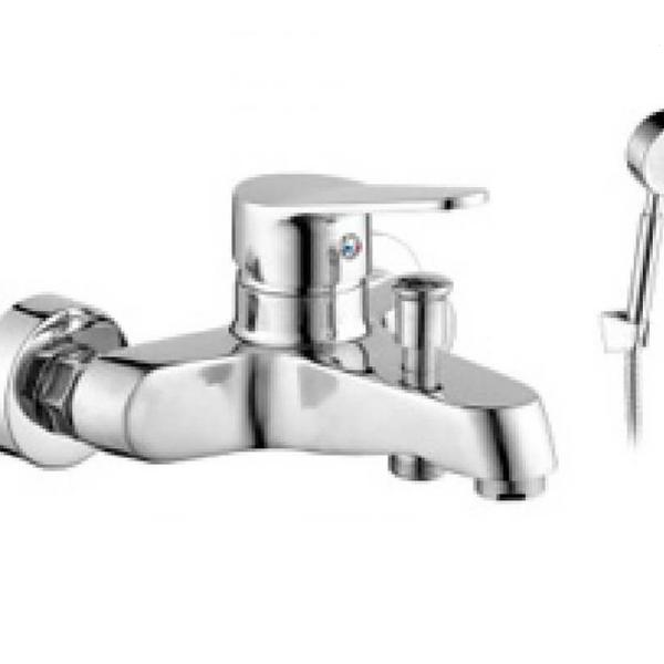 Bộ sen nóng lạnh Proxia inox bóng (kèm bộ dây tay sen) PR-306