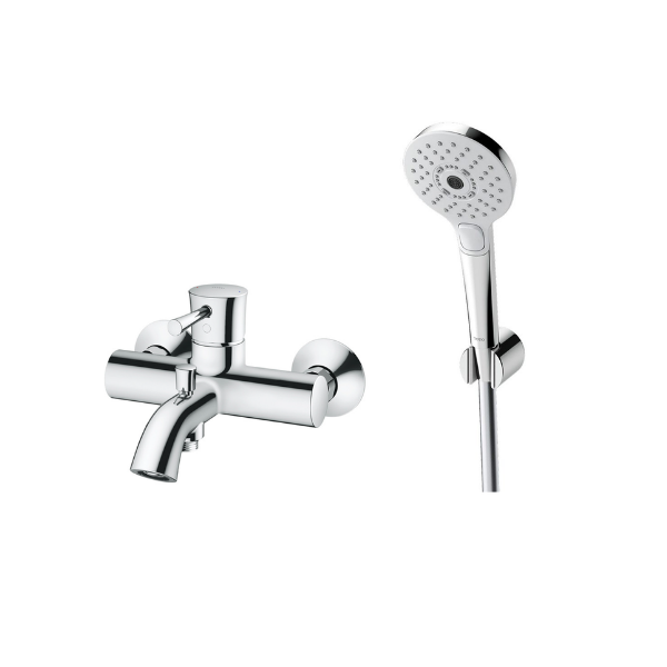 Bộ sen tắm nóng lạnh TOTO TBS02302V/TBW01010A