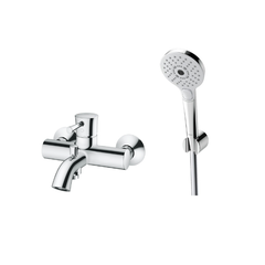 Bộ sen tắm nóng lạnh TOTO TBS02302V/TBW01010A