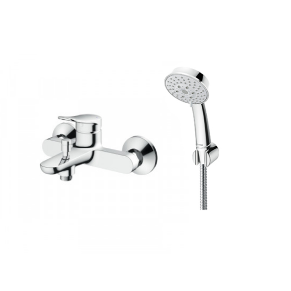 Bộ sen tắm nóng lạnh TOTO TBS04302V/TBW03002B