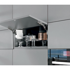 Bộ tay nâng Blum AVENTOS HK-S Tip-on Màu xám MS: 372.85.555