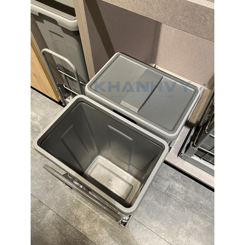 Bộ Thùng Rác và Nắp Tủ Cánh Mở 450mm Imundex 7 805 803