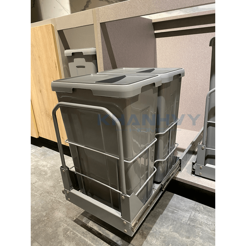 Bộ Thùng Rác và Nắp Tủ Cánh Mở 450mm Imundex 7 805 803