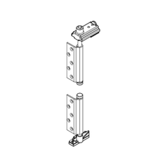 BỘ TREO TRỤC QUAY INOX MỜ CHO BỘ AL HAFELE 943.34.280
