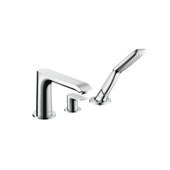 Bộ trộn bồn tắm 3 lỗ Metris Hansgrohe 589.50.230