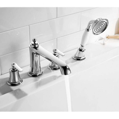 Bộ trộn bồn tắm 4-lỗ Kyoto Hafele 589.35.004