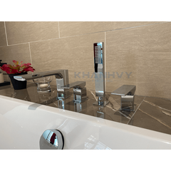 Bộ trộn bồn tắm 4 lỗ REGAL Hafele 495.61.126