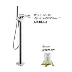 Bộ trộn bồn tắm đặt sàn AXOR Citterio E 589.30.532