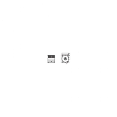 Bộ trộn bồn tắm đặt sàn Kobe chrome Hafele 589.15.120