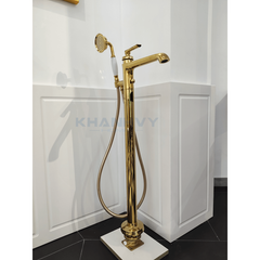 Bộ trộn bồn tắm đặt sàn Kyoto Hafele 589.35.063