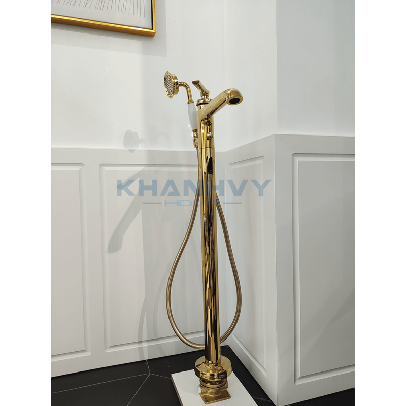 Bộ trộn bồn tắm đặt sàn Kyoto Hafele 589.35.063