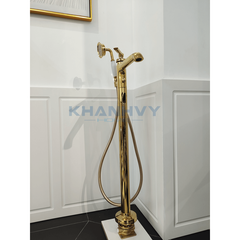 Bộ trộn bồn tắm đặt sàn Kyoto Hafele 589.35.063